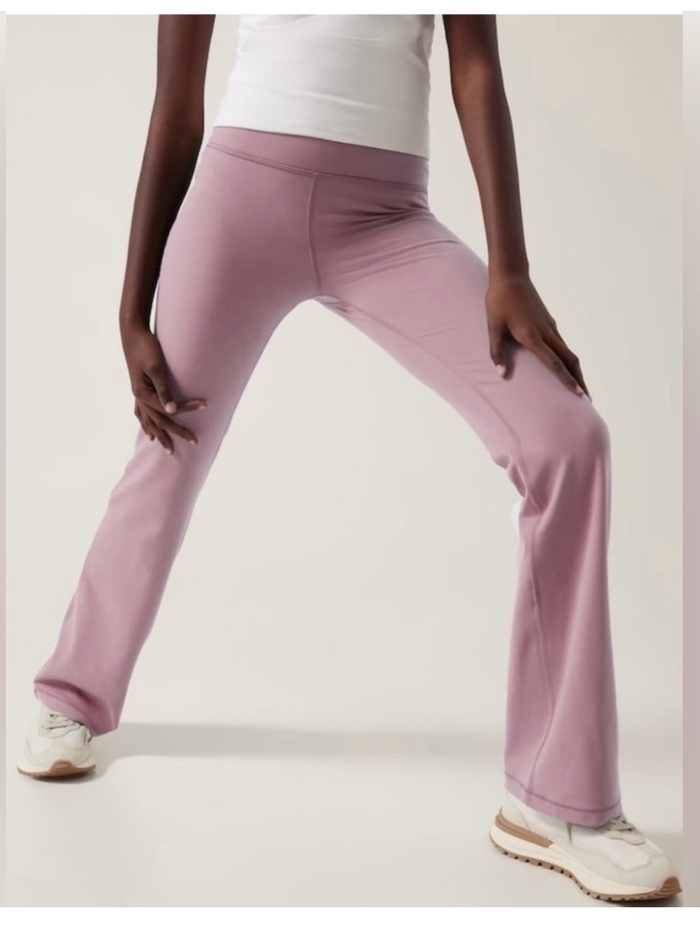 Athleta Girl  high rise chit chat flare pants leggings size medium